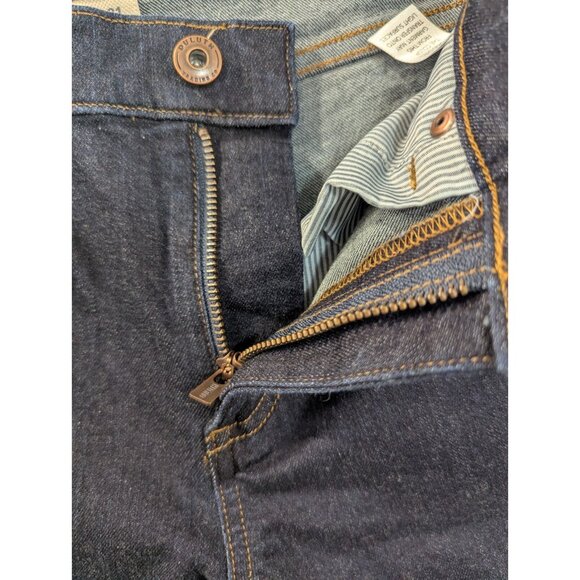 Duluth Trading Jeans Womens SZ 6 Blue Dark Wash Classic Boot Stretch Cowgirl - Picture 10 of 11